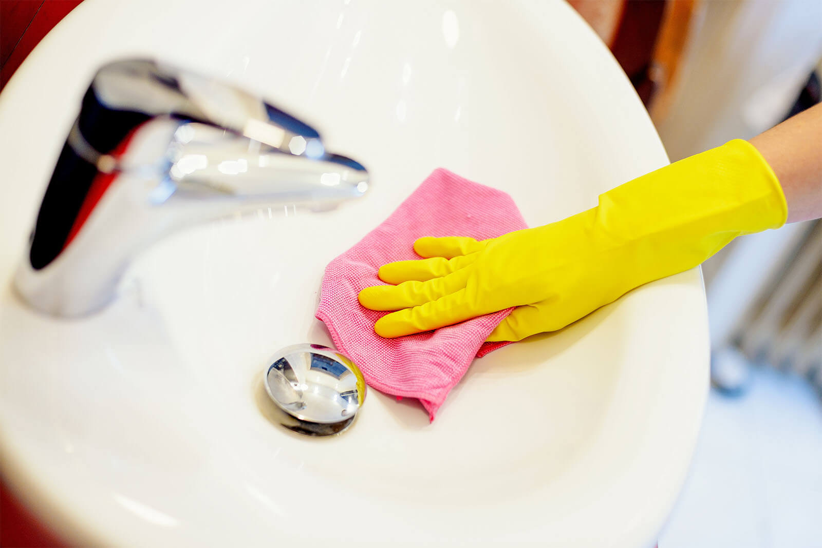 eliminate odor in bathroom sink drain natural